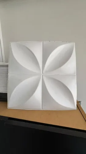 Kit Revestimento PVC 3D 25cm x 25cm