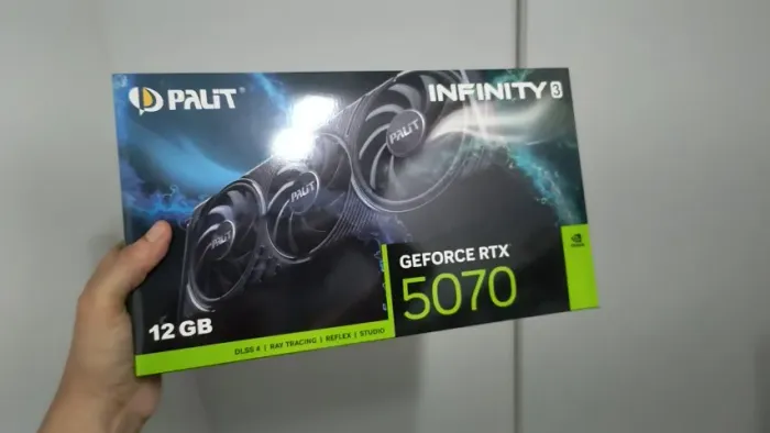 rtx 5070 palit infinity 3