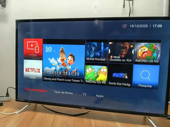TV 40 TCL smart (leia)