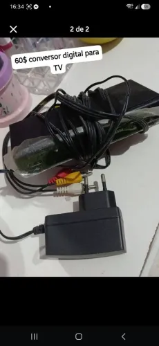 Conversor digital para TV funcionando perfeitamente não faço entrega