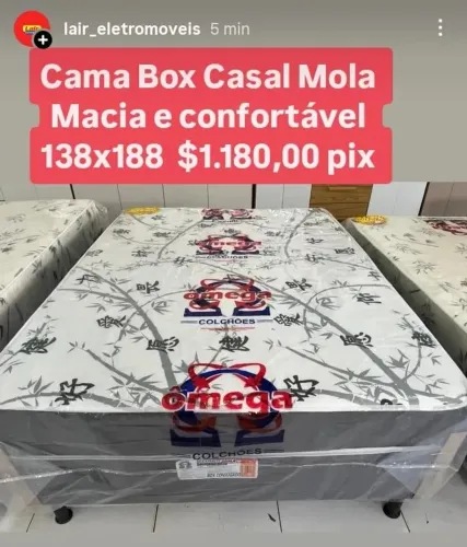 Cama Casal Mola Ensacada Vários Modelos Entrega Palmas e Taquaralto