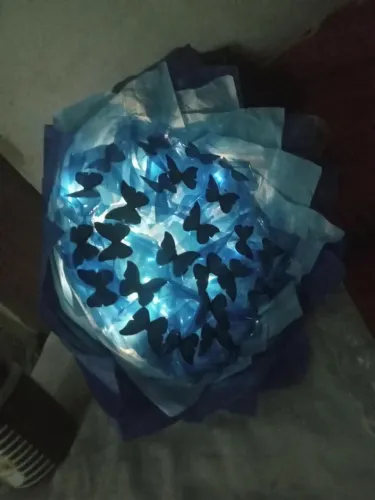 Buquê com luminária