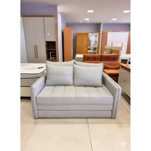 Sofá Cama Noronha 1,55m - Linho ou Veludo