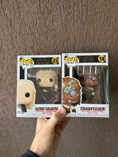 Kit 2 Funko Pop House Of Dragon Novos Originais