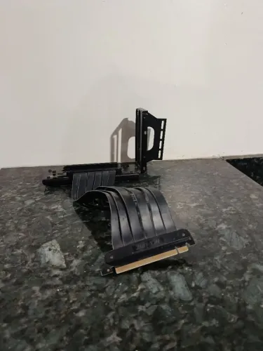 Suporte vertical placa de vídeo com cabo