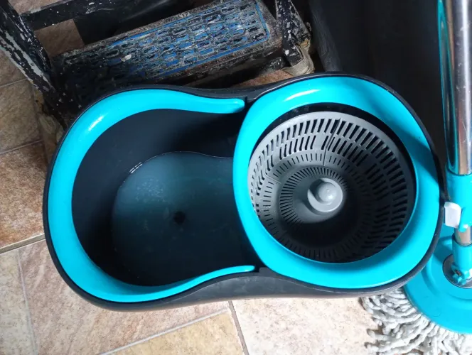 Mop com esfregão 