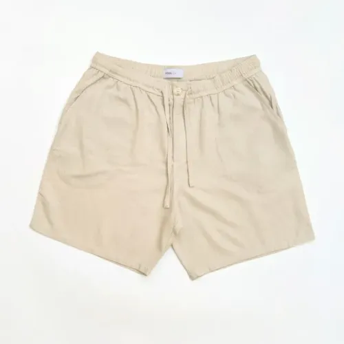 Bermuda Masculino Linho Bege