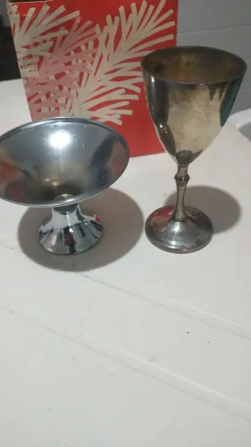 Conjunto Cálice comunhão em prata