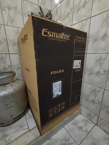 Fogão 4 Bocas Esmalte