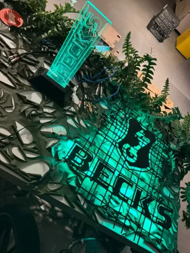 Luminosos em Led - Cerveja Beck's