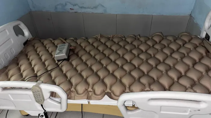 Cama Hospitalar Elétrica Premium 5 Movimentos (ABS) + Colchão