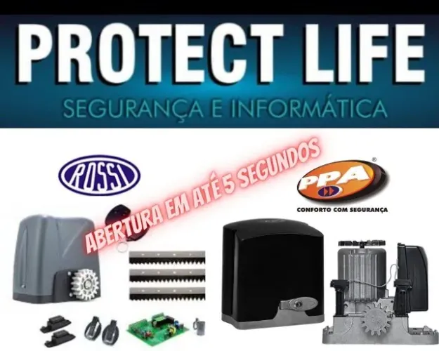 Motores rápidos para portão ja instalados