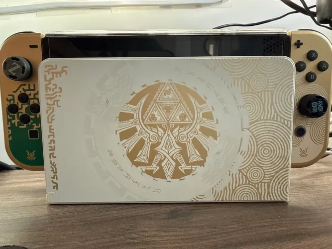 NINTENDO Switch OLED DESBLOQUEADO Zelda Edition