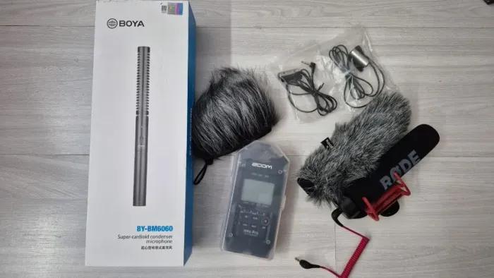 ZOOM H4N PRO + 4 MICROFONES | KIT COMPLETO