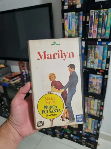Vhs Nunca fui Santa com Marilyn Monroe Legendado