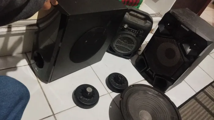 Sub 10 alto falante 12 2 Corneta uma caixa uma caxinha
