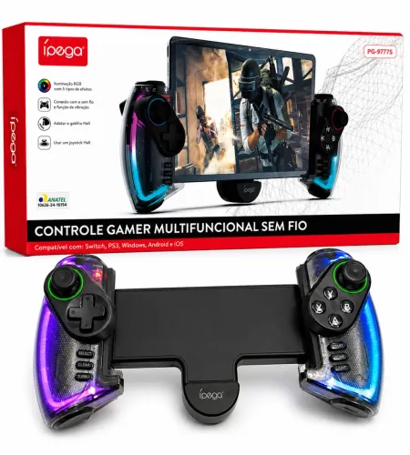 Controle Gamer ajustável tablet/smart/xbox
