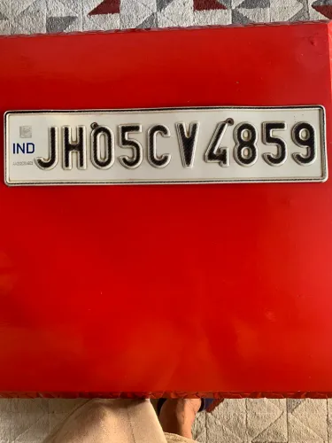 Placa de carro para colecionador