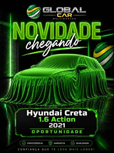 Hyundai Creta Action 1.6 16V Flex AUT 2021