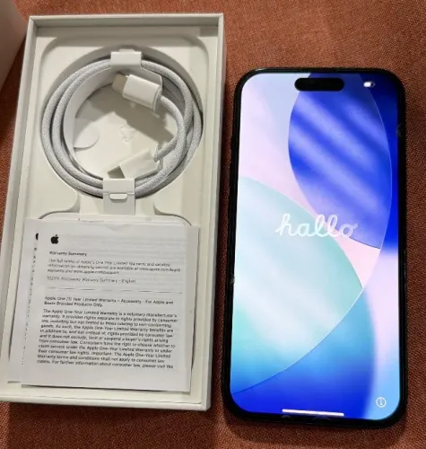 iPhone 15 Preto - 256Gb