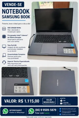 Notebook Samsung Book