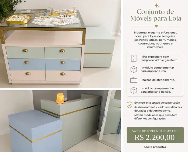 Móveis para loja