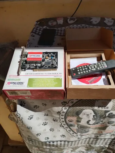 Placa de Sintonizador PCI TV com rádio FM
