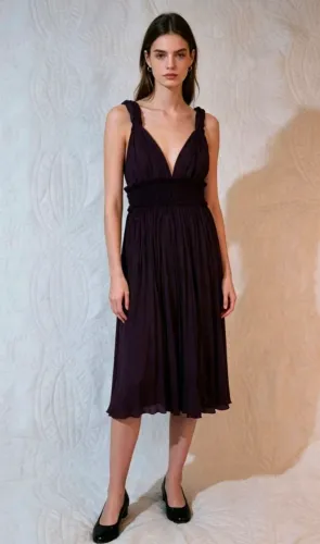 Vestido Festa Cor Beringela Tam M
