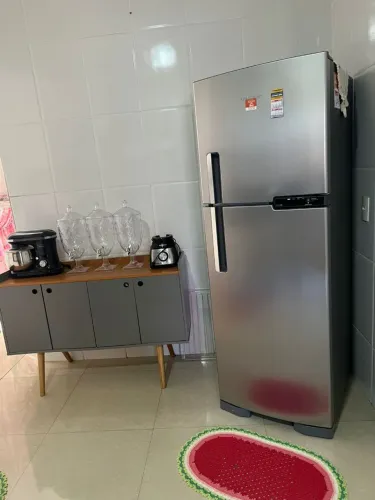 Geladeira inox Brastemp