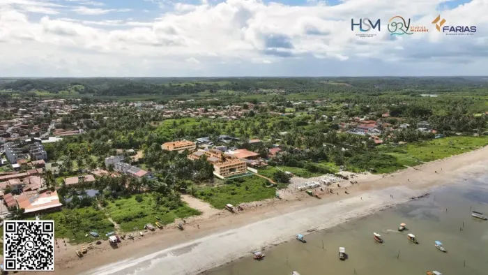 SÃO MIGUEL DOS MILAGRES (AL) - FLATS DE 26 A 59m². Unidades pé na areia