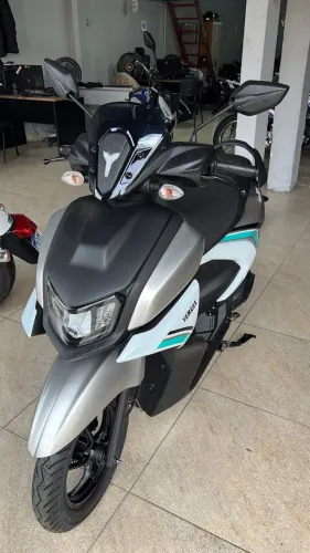 YAMAHA  RAYZR 125 PRATA 2026 0 KM SHALON  VEICULOS CARIACICA