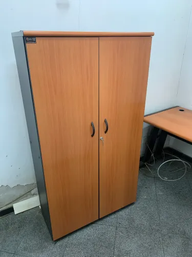 Armário Alto para Escritório com Chave - 4 Prateleiras 