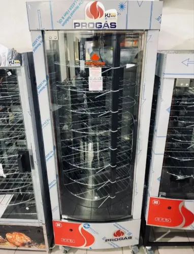 NZ. Máquina de assar frango e carne 128 kg PROGÁS