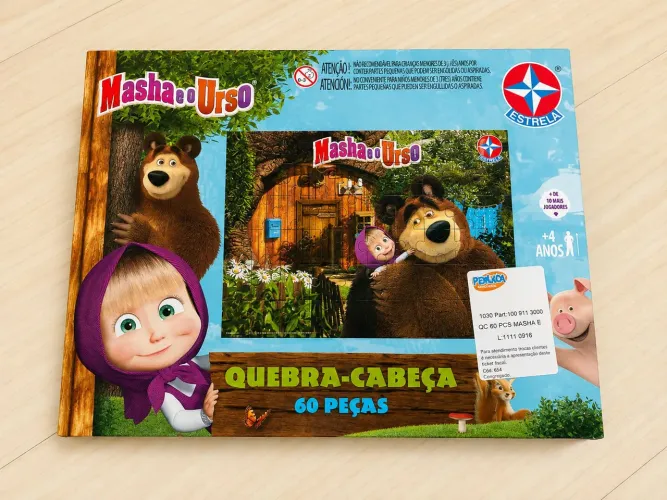 Quebra-cabeças Masha e o Urso