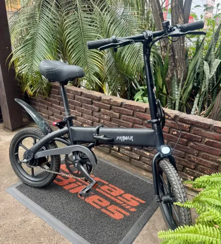 Bike eletrica Usada Dobravel