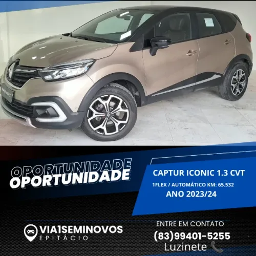 Renault Captur Iconic 1.3 TB 16V Flex 5P AUT 2024