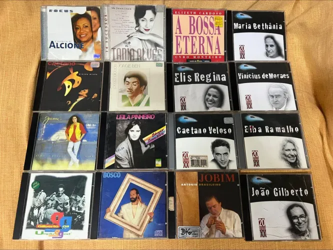 Lote de 16 cds mpb