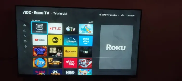 Vendo uma linda TV roku tv