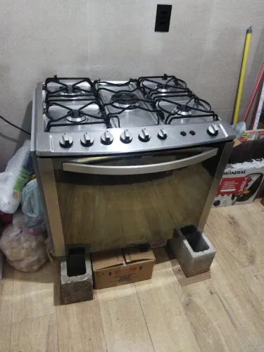 Fogão de embutir Eletrolux 5 bocas - 76txe
