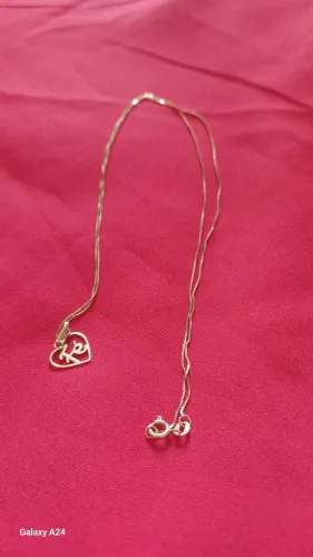 Cordão veneziano ouro 18k