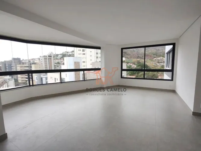 Apartamento com 3 dormitórios para alugar, 150 m² por R$ 15.430,00/mês - Sion - Belo Horiz
