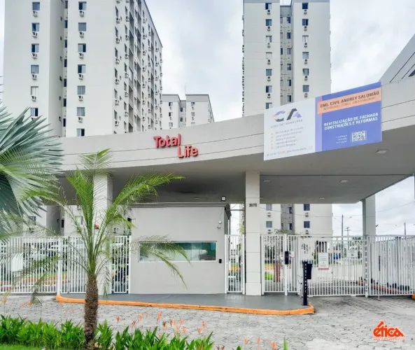 Cond. Total Life Club Home - Apartamento com 2 Quartos (01 Suíte), 01 Vaga de Garagem - Co