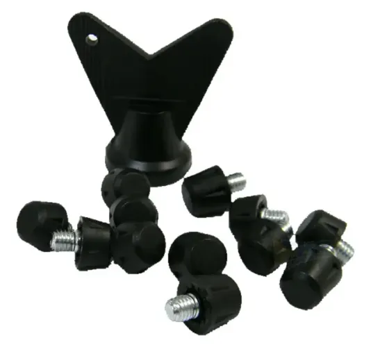 Kit c/12 Travas Chuteira Color nylon Adidas 8mm