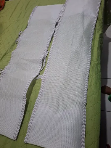 Telas de proteção lateral de berço