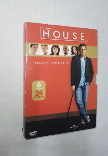 DVD Box House - Terceira Temporada - 6 Discos ( 15515 )