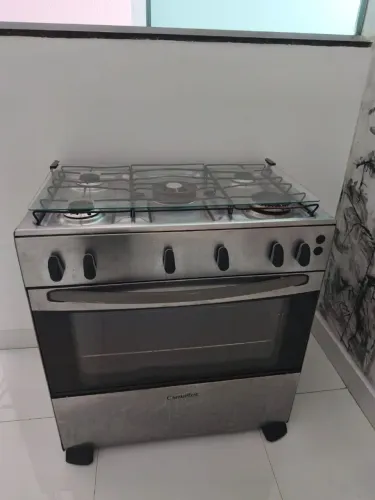 Fogão Esmaltec 5 Bocas Inox  - Excelente Estado
