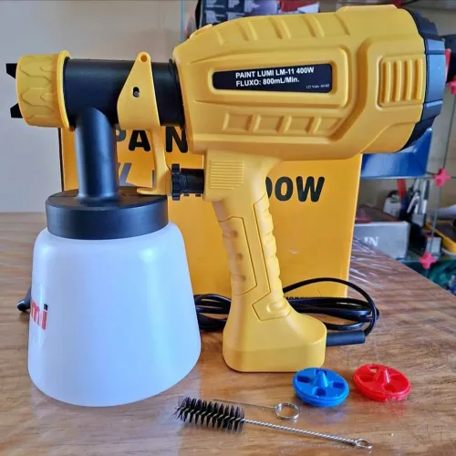 Pistola de Pintura Pulverizadora Elétrica 400W de Potência produto novo na caixa