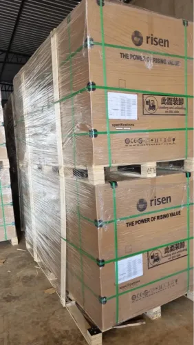 Lote 400 Painéis Solares Risen 550W - Preço de Atacado