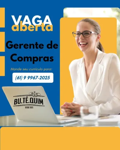 BU.TE.QUIM CONTRATA - GERENTE DE COMPRAS