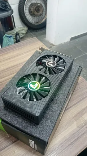 PLACA DE VIDEO RX590 8GB NOVA
